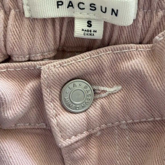 PACSUN Utility Pink Cargo Pants - Picture 4 of 5